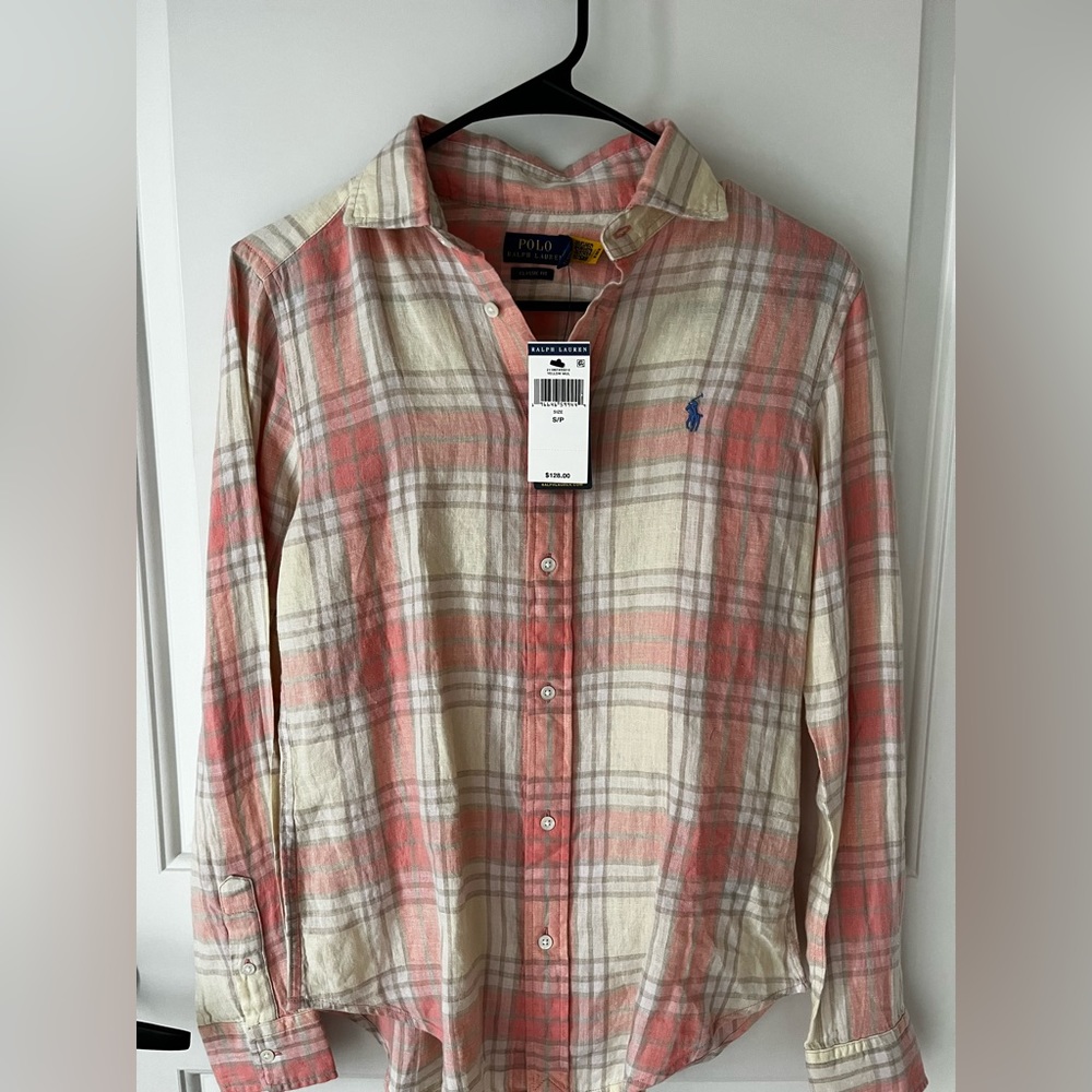 Brand new, small women’s Polo button up flannel